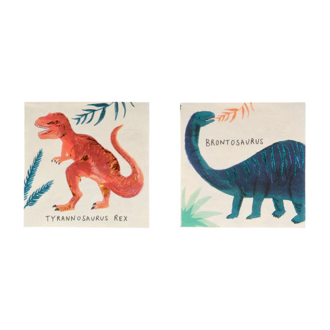 Dinosaur Napkins Small - Remarkable Parties