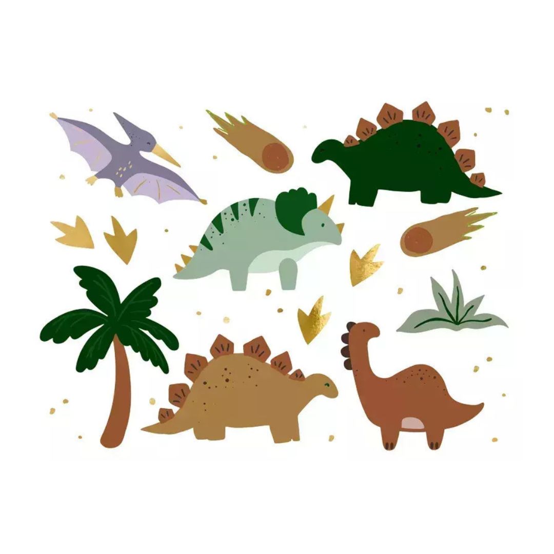 Dinosaur Temporary Tattoos - Remarkable Parties