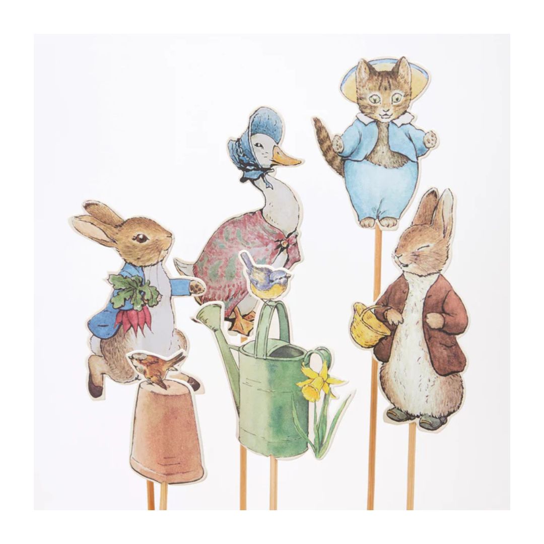 Peter Rabbit Cake Toppers - Remarkable Parties